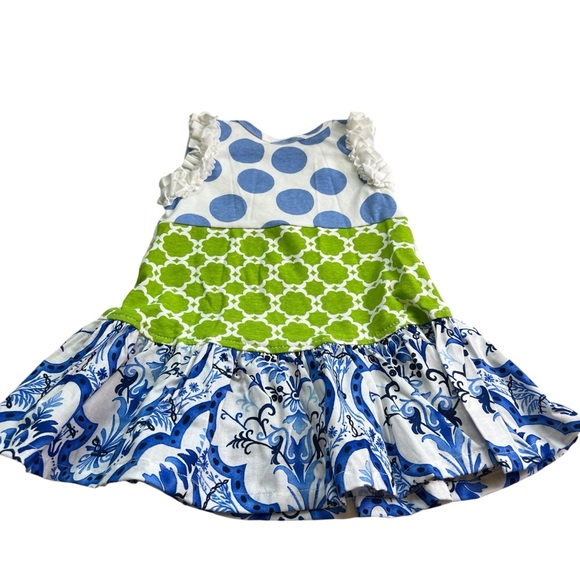 Giggle Moon NWT 2T Tiered Toddler Dress - Picture 6 of 8